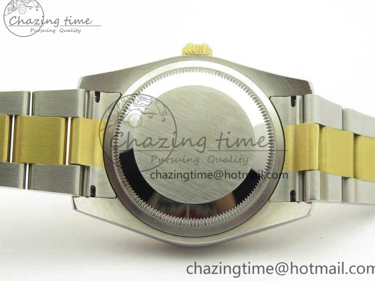 1:1 Diam 36mm SA3135 On YG SS Datejust V2 116234 Dial White Best Oyster DJF Com Bracelet Edition 0313